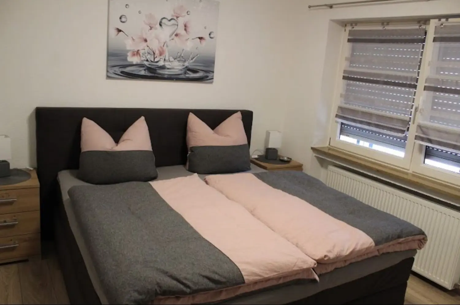 Schlafzimmer bei Ferienwohnung Forellenhof