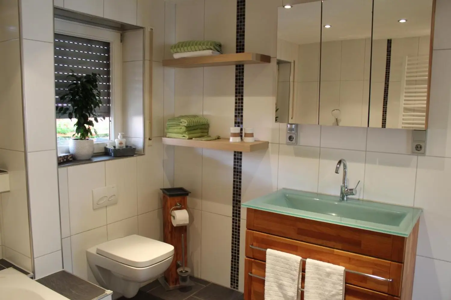 Badezimmer von Ferienwohnung Forellenhof